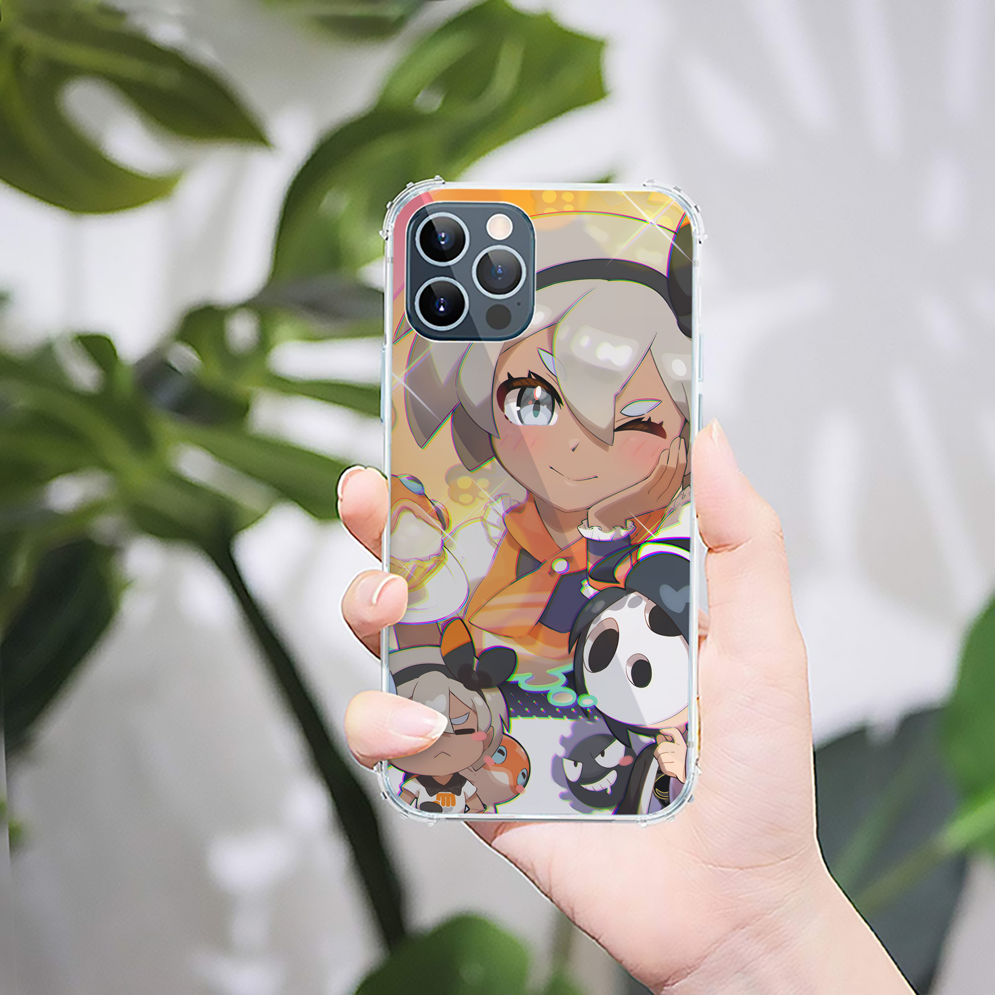 （画像用） ポケットモンスター Pokémon 【iPhone 12シリーズ対応】透明スマホケース（クリアソフトケース）
